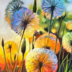 Kunstdruck Pusteblume I